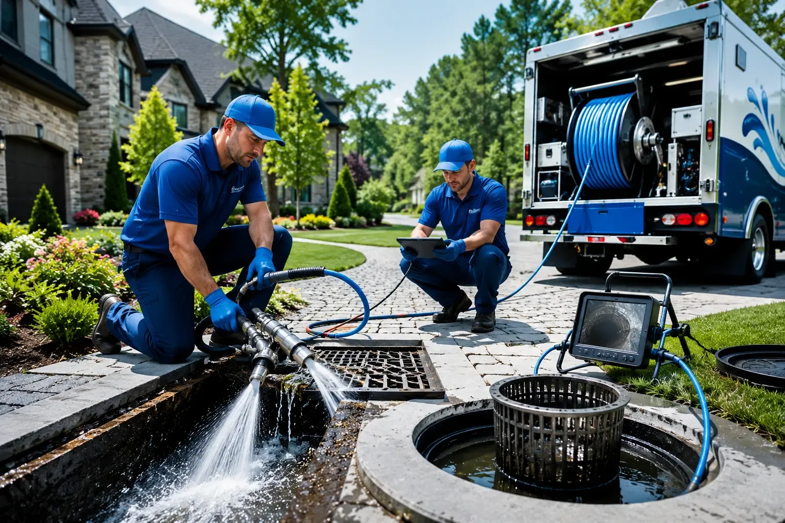 Local outdoor drain cleaning professionals in Riverview, MI